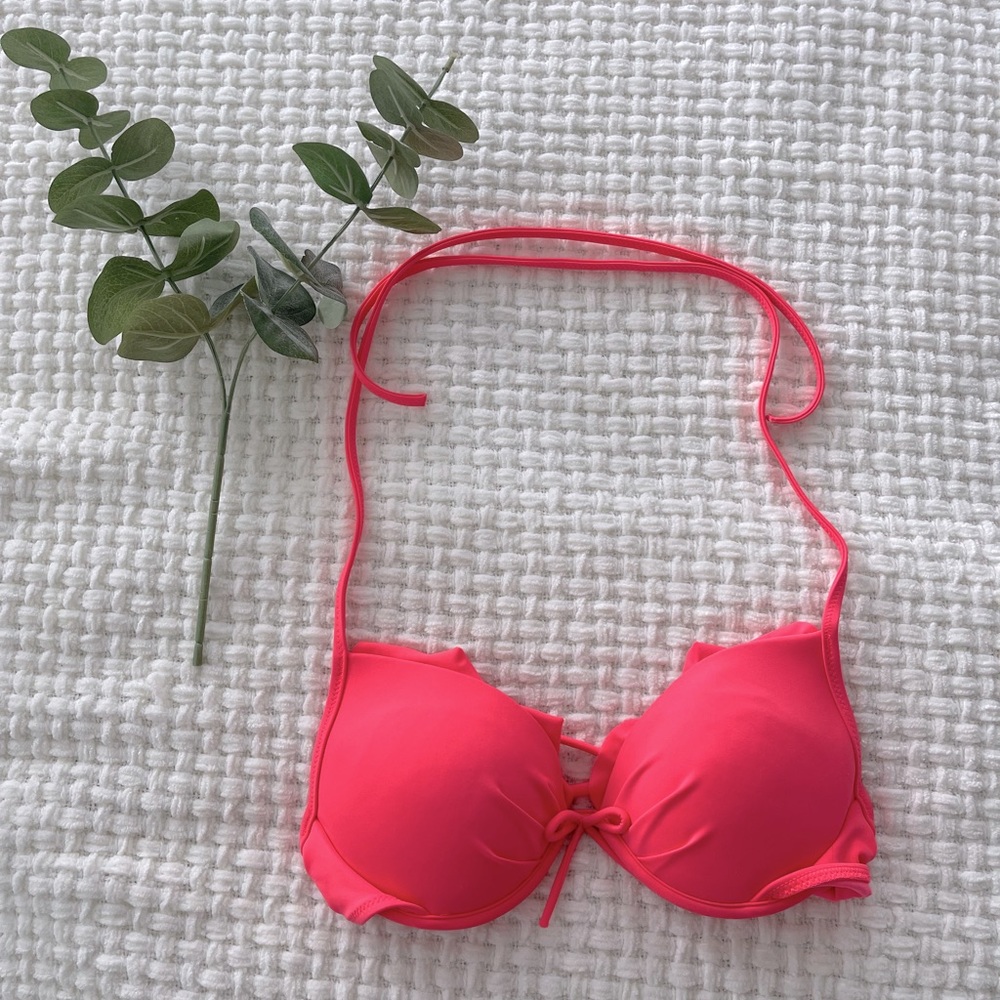 Victoria’s Secret Swim Neon Coral Top